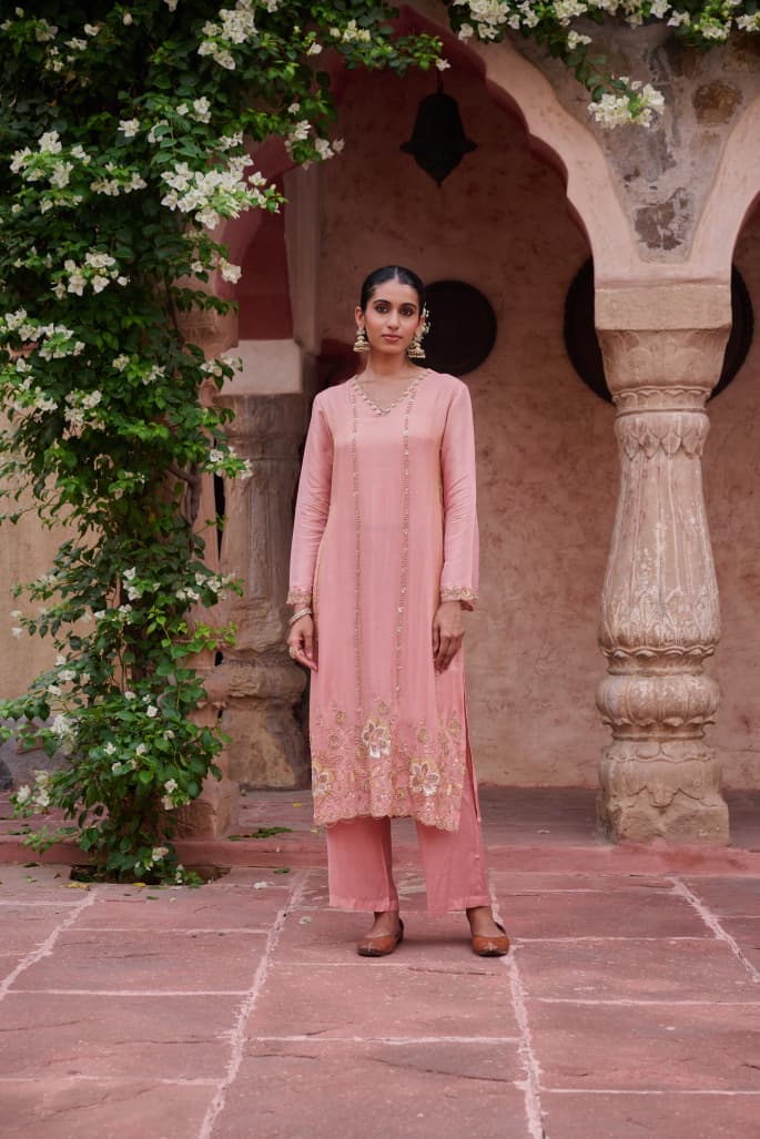 Gaurisha Ruddy Full work Premium Suit Set - Image 4