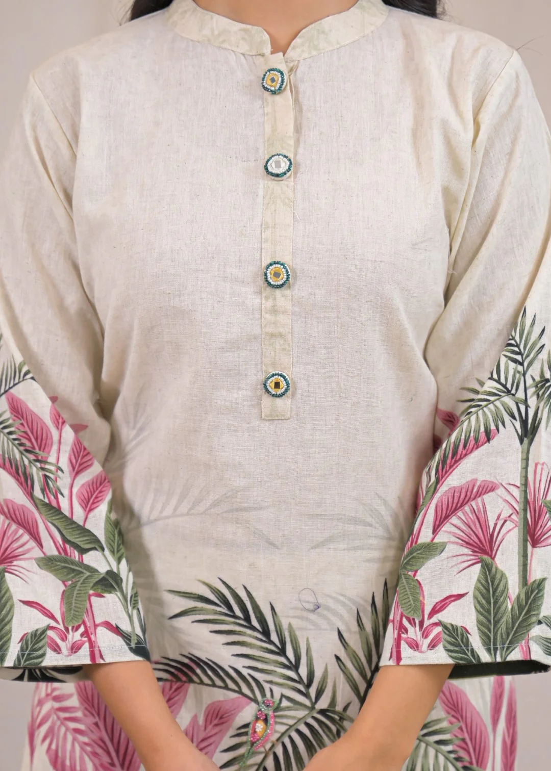 Shanti Fauna Printed Work Co-ord Set - Image 6
