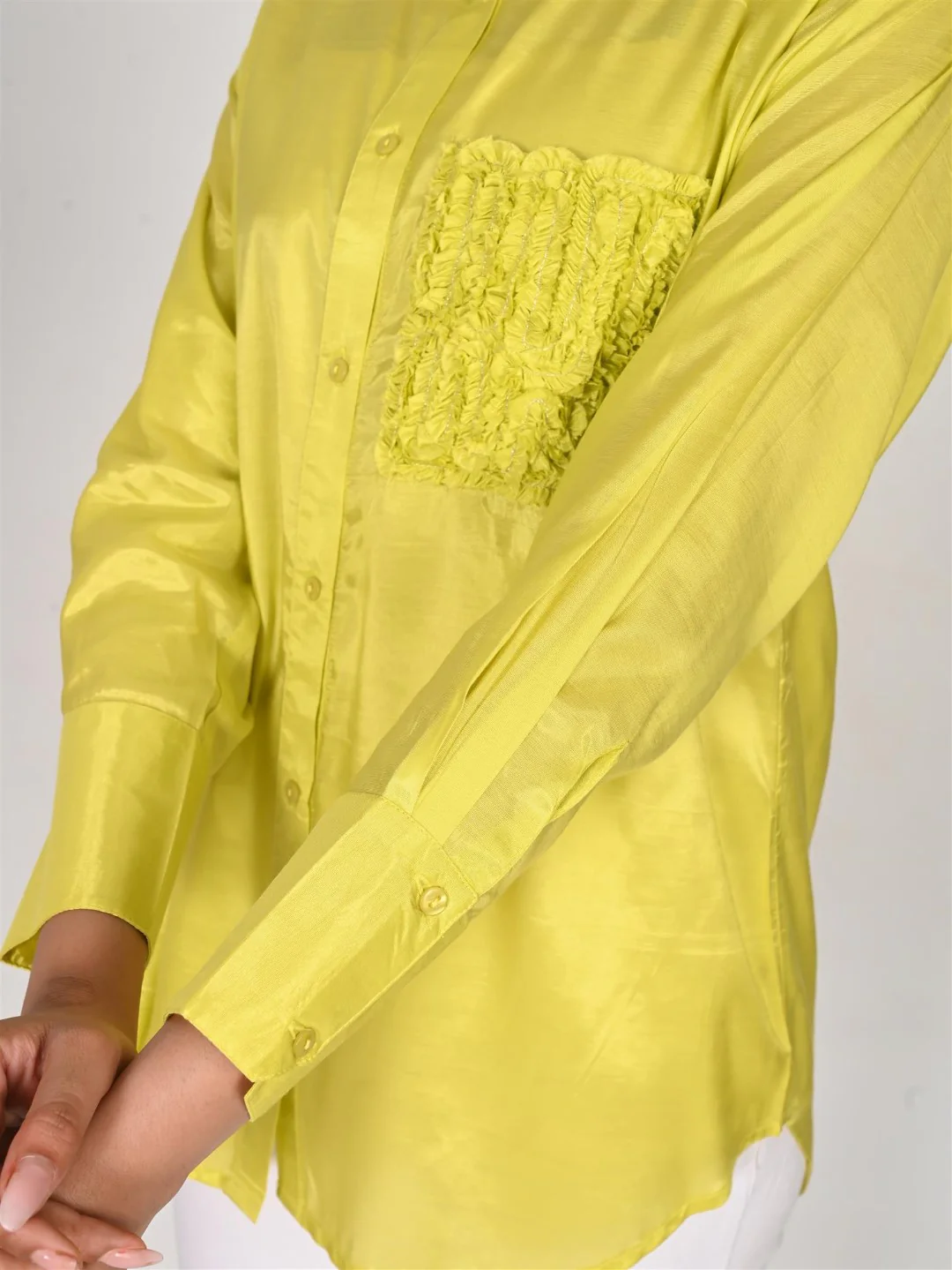 Sharanya Maize Premium Shirt - Image 4