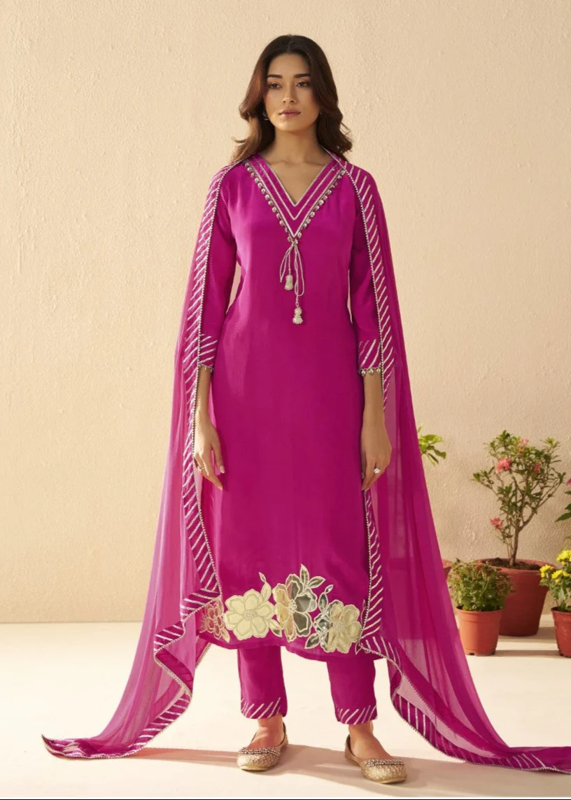 Albeli cameo premium work suit set - Image 12
