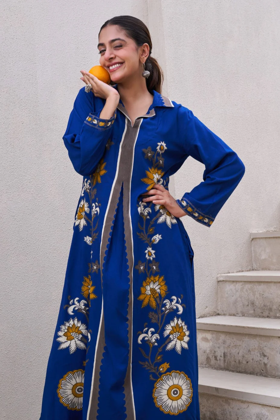Sonpal tiffany printed kurta pant set - Image 2