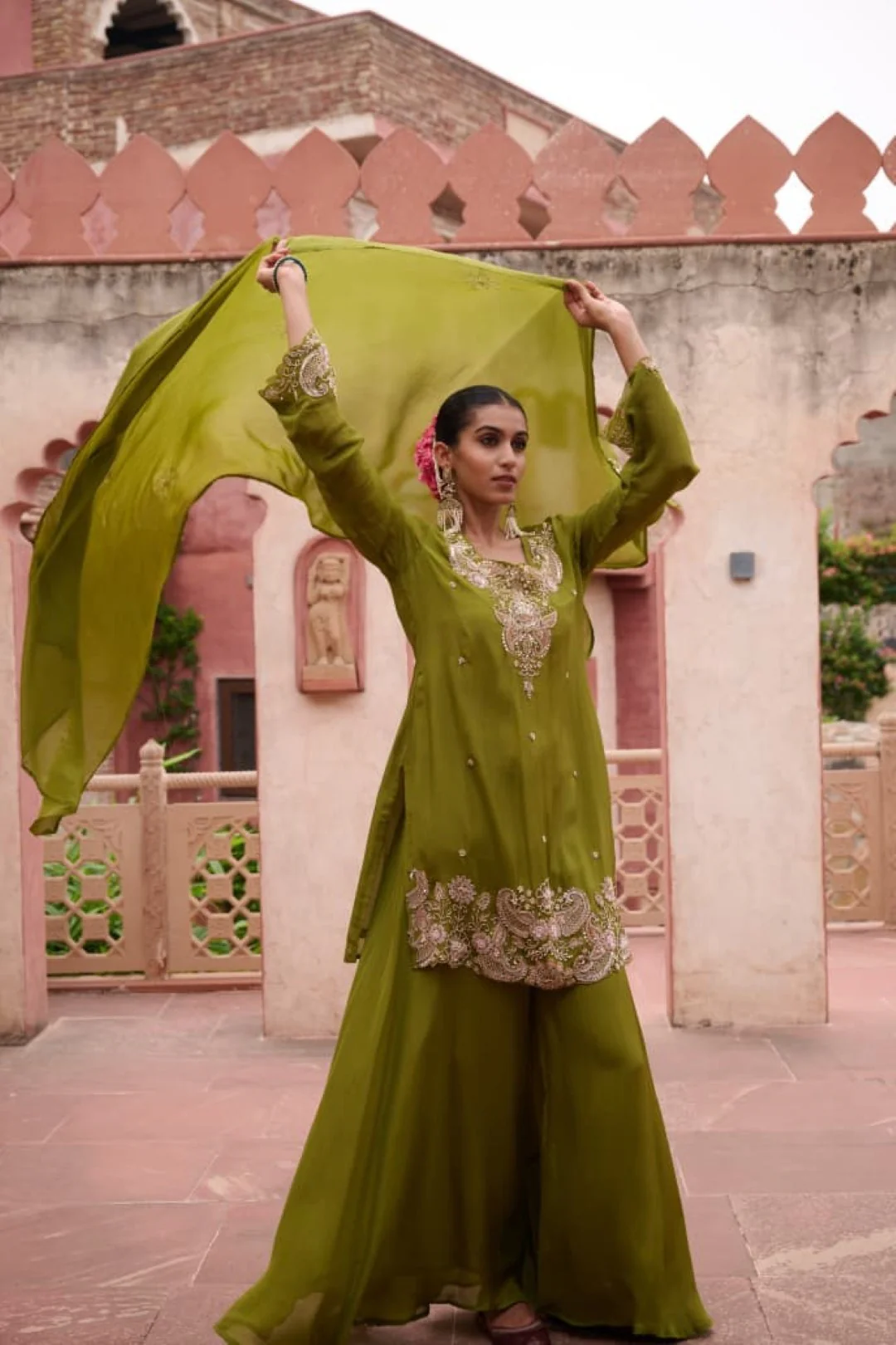Sangini Oak full work suit set - Image 10