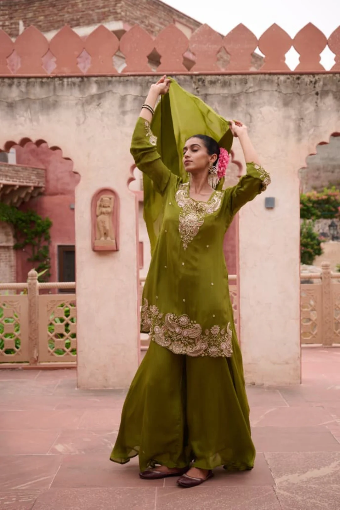 Sangini Oak full work suit set - Image 4