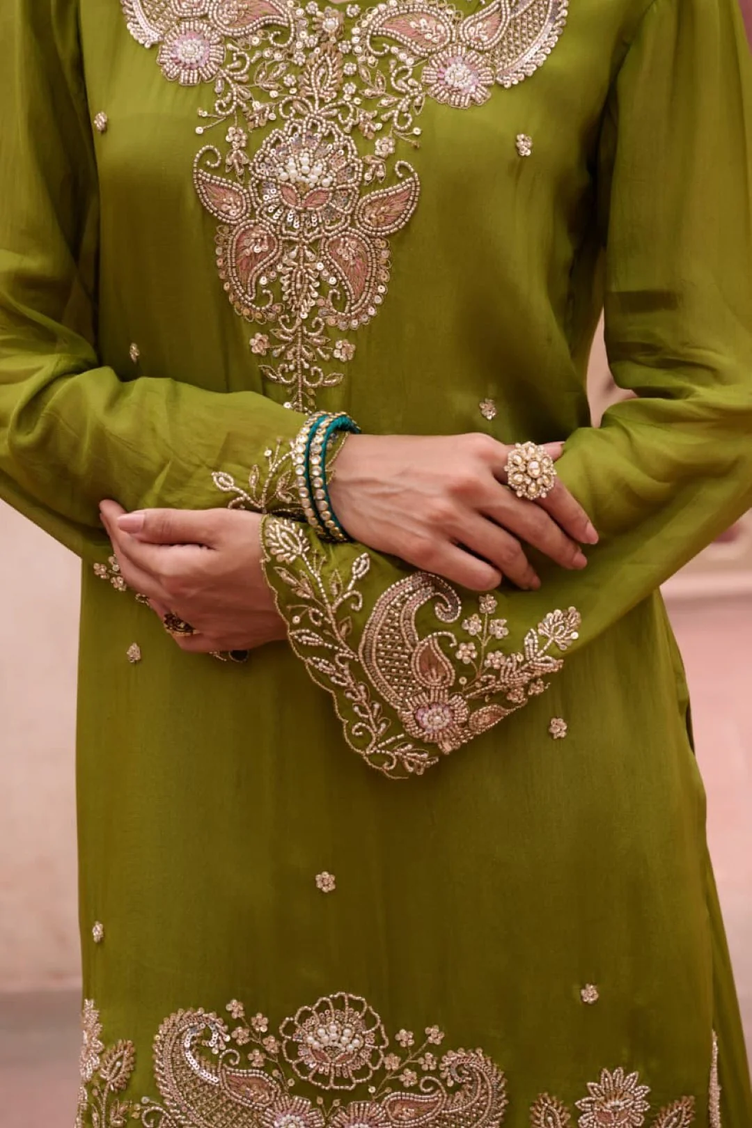 Sangini Oak full work suit set - Image 8