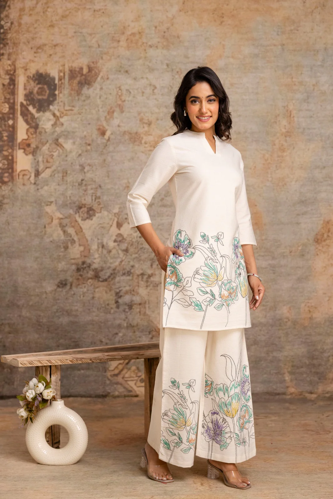 Hardik Emerald Cotton Co-ord Set - Image 6