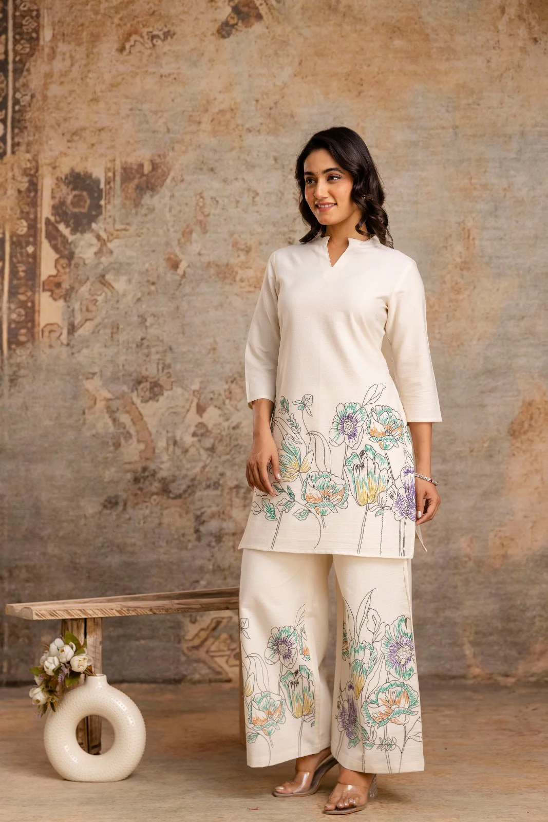 Hardik Emerald Cotton Co-ord Set - Image 9