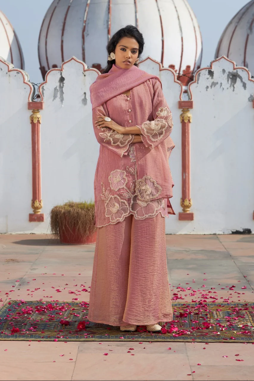 Mihika peony full work suit set - Image 3