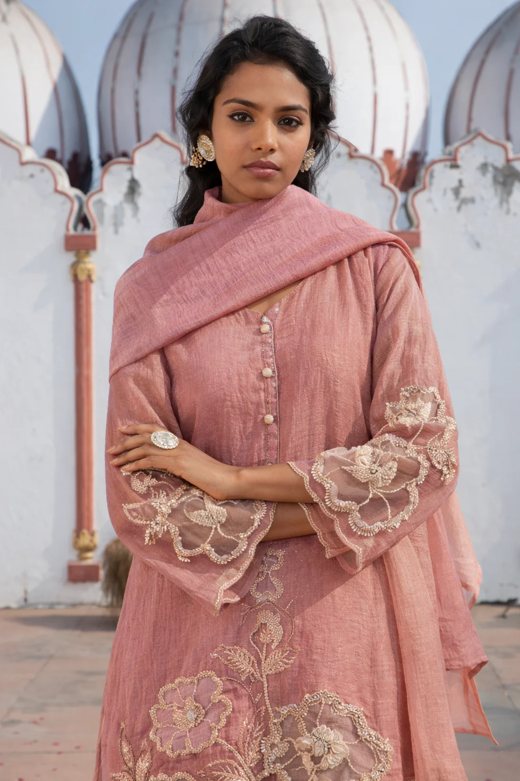 Mihika peony full work suit set - Image 4
