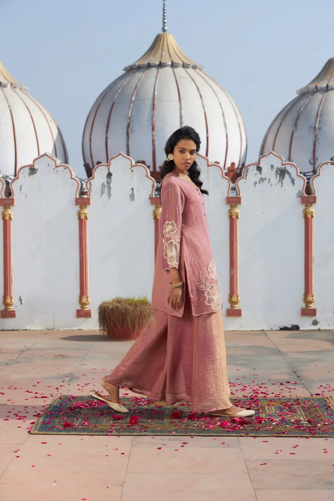 Mihika peony full work suit set - Image 6