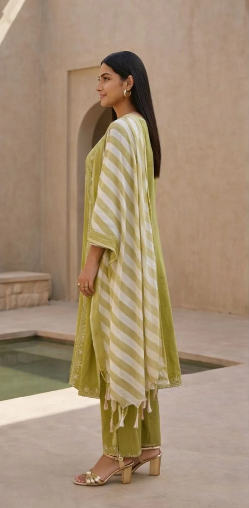 Molly Thyme Embroidered Suit Set - Image 10