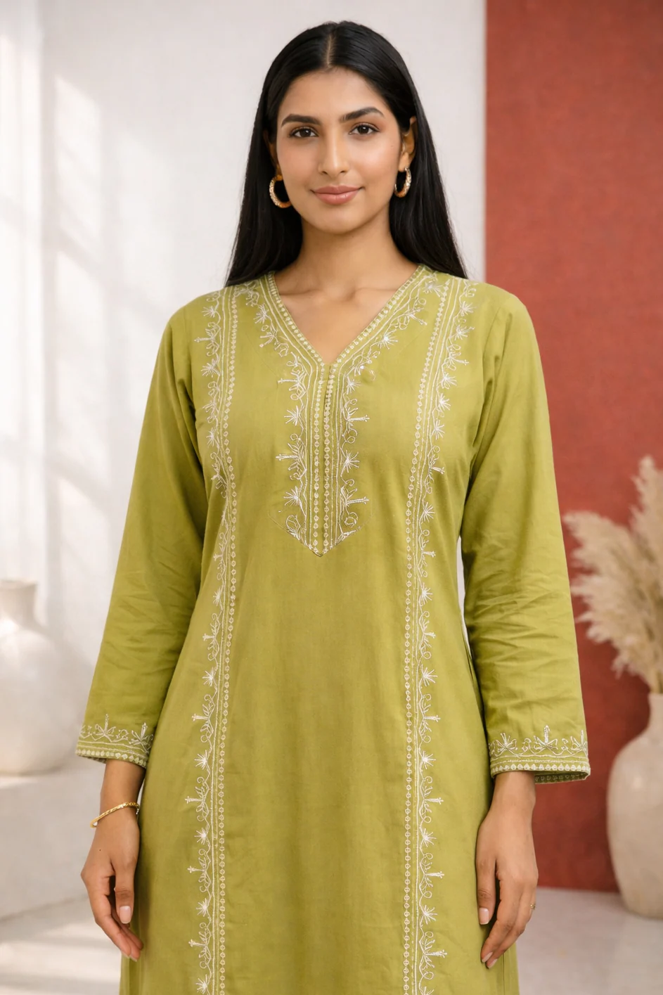 Molly Thyme Embroidered Suit Set - Image 2
