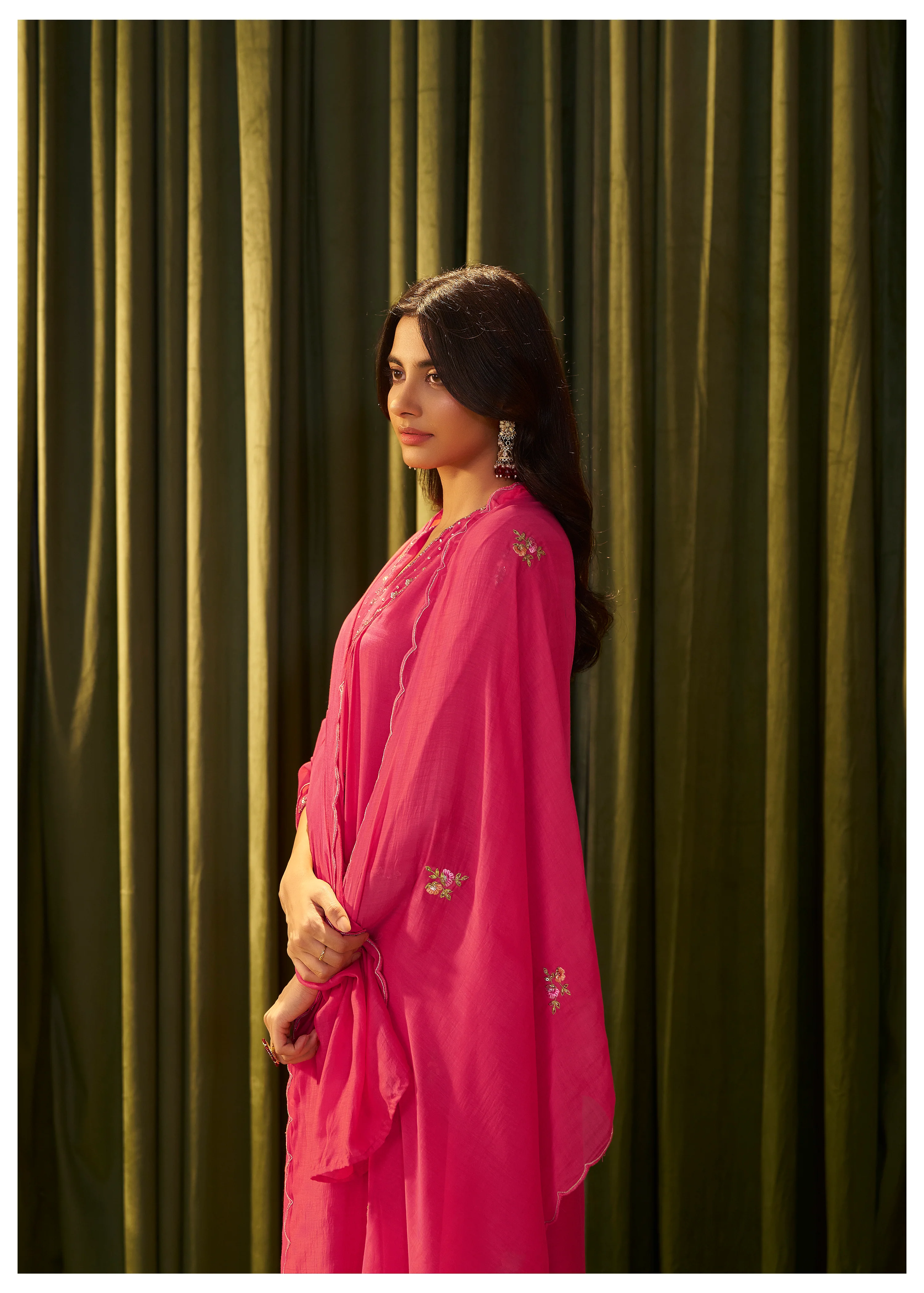 Albeli flamingo full work premium suit set - Image 7