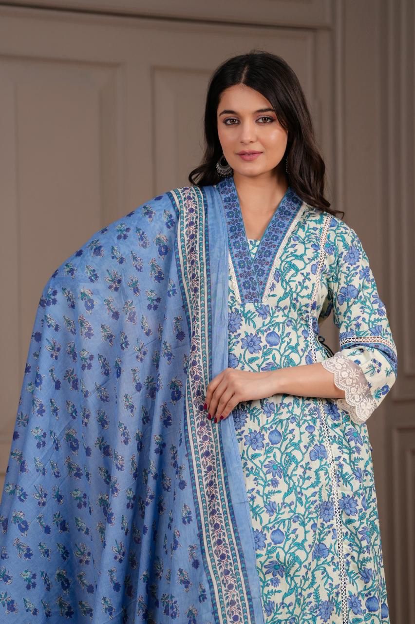 Jayti Tiffany cotton suit set - Image 2