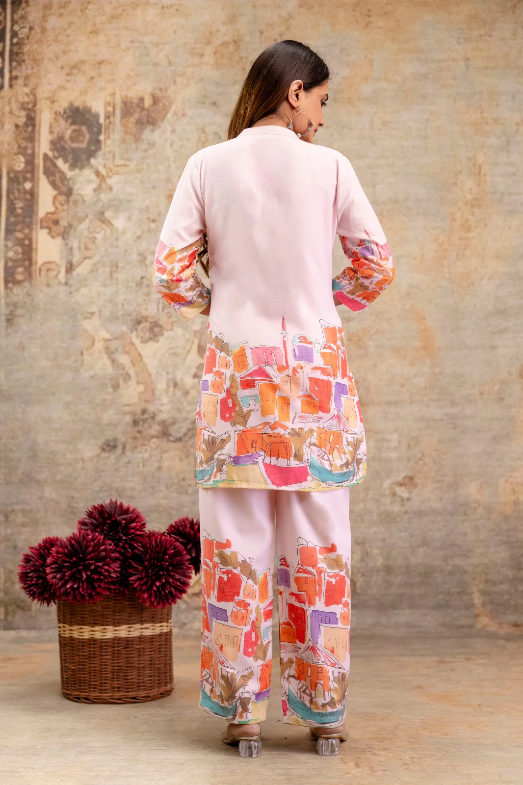 Hardik Oyster printed Co-ord set - Image 3