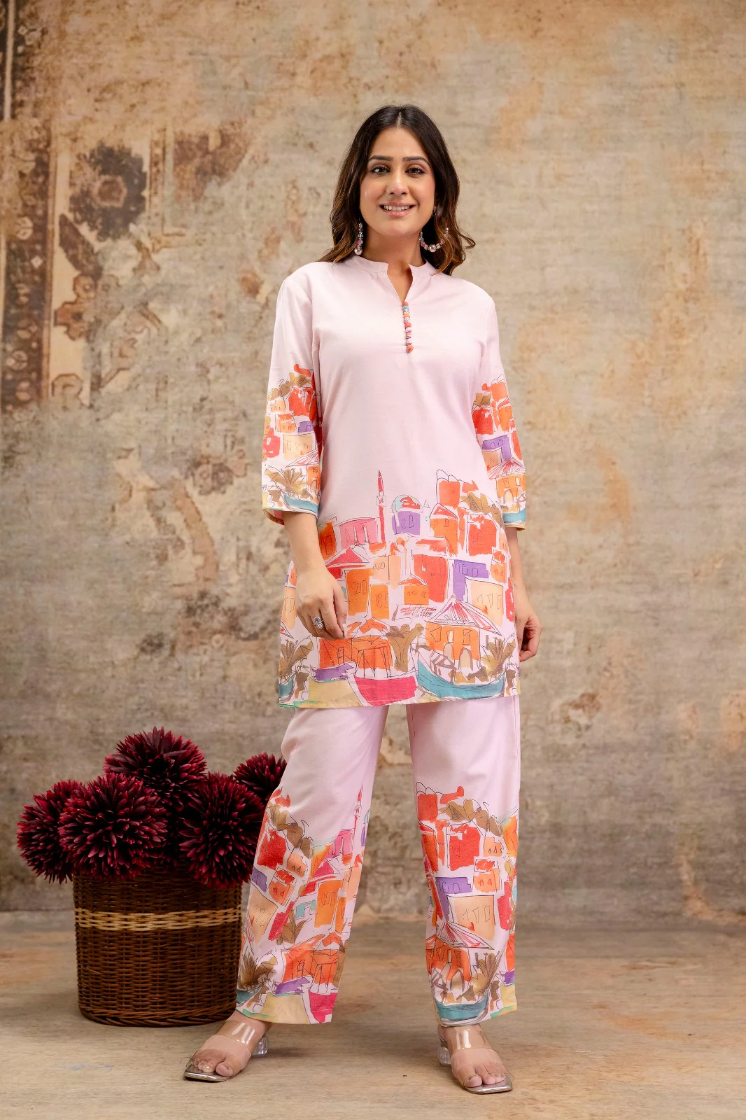 Hardik Oyster printed Co-ord set - Image 4
