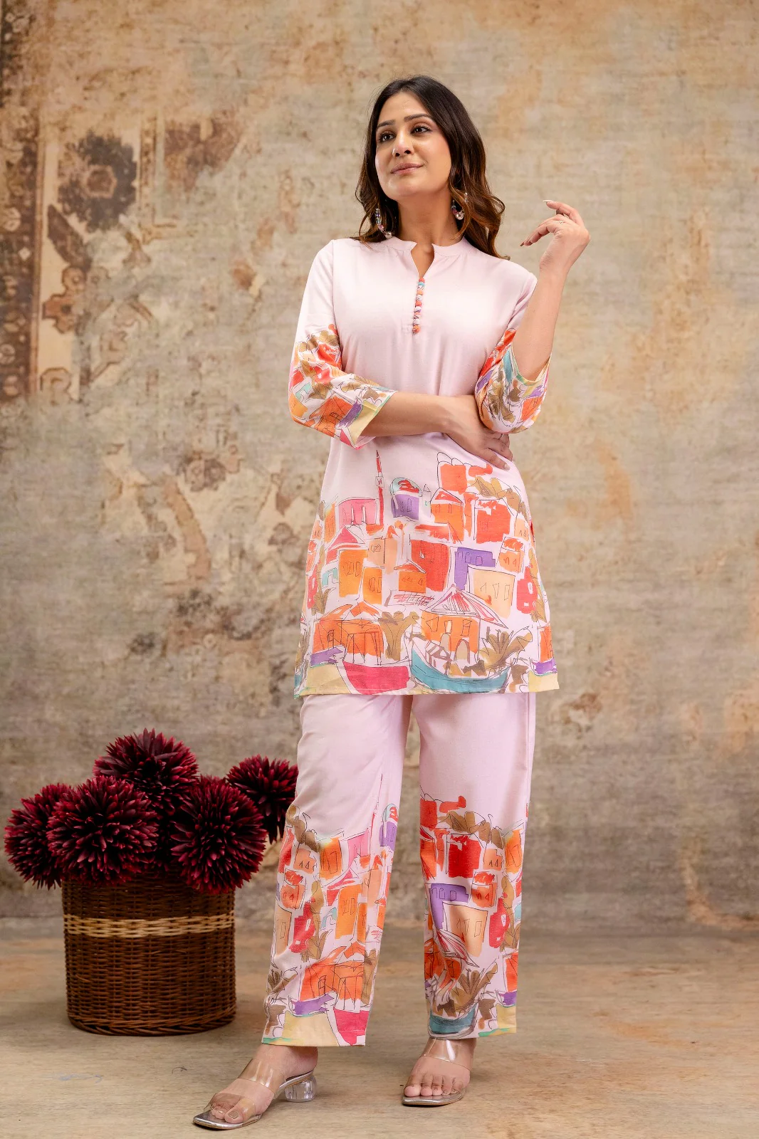 Hardik Oyster printed Co-ord set - Image 5