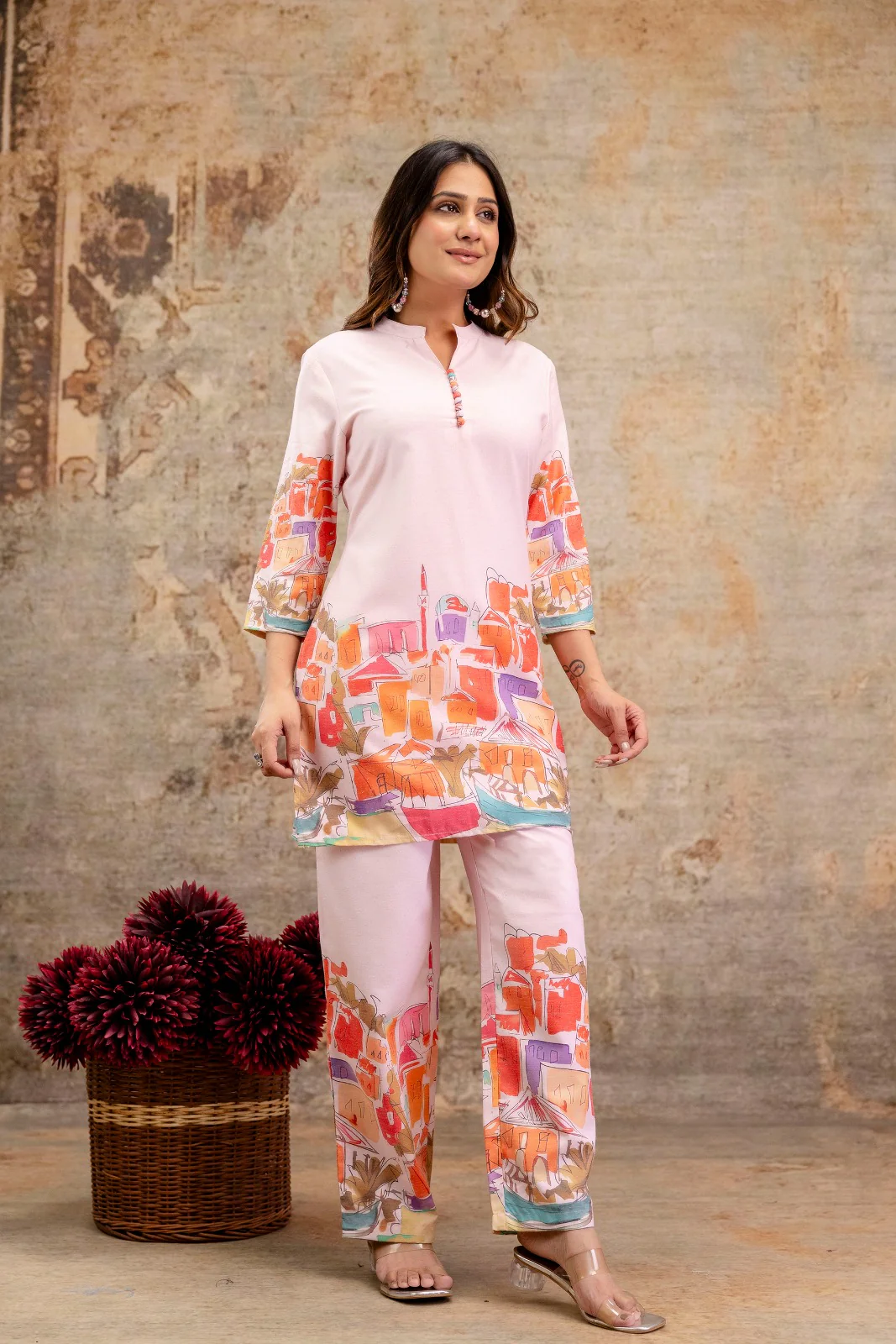 Hardik Oyster printed Co-ord set - Image 7