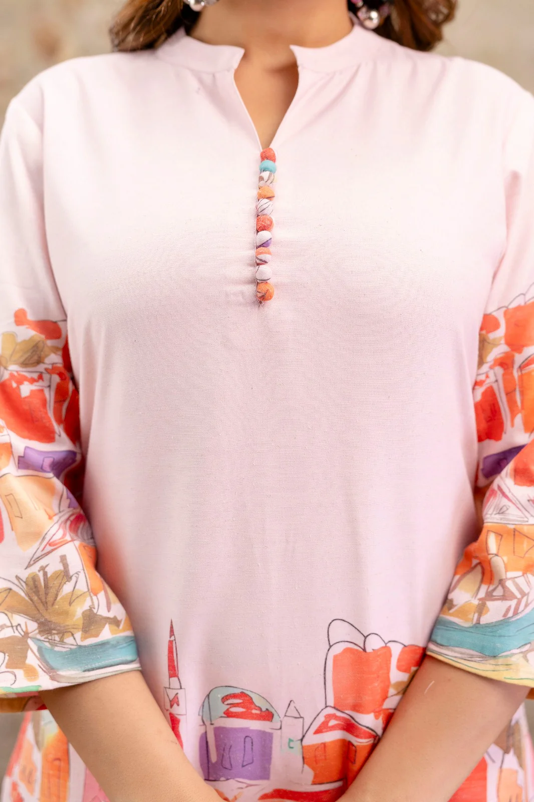 Hardik Oyster printed Co-ord set - Image 8