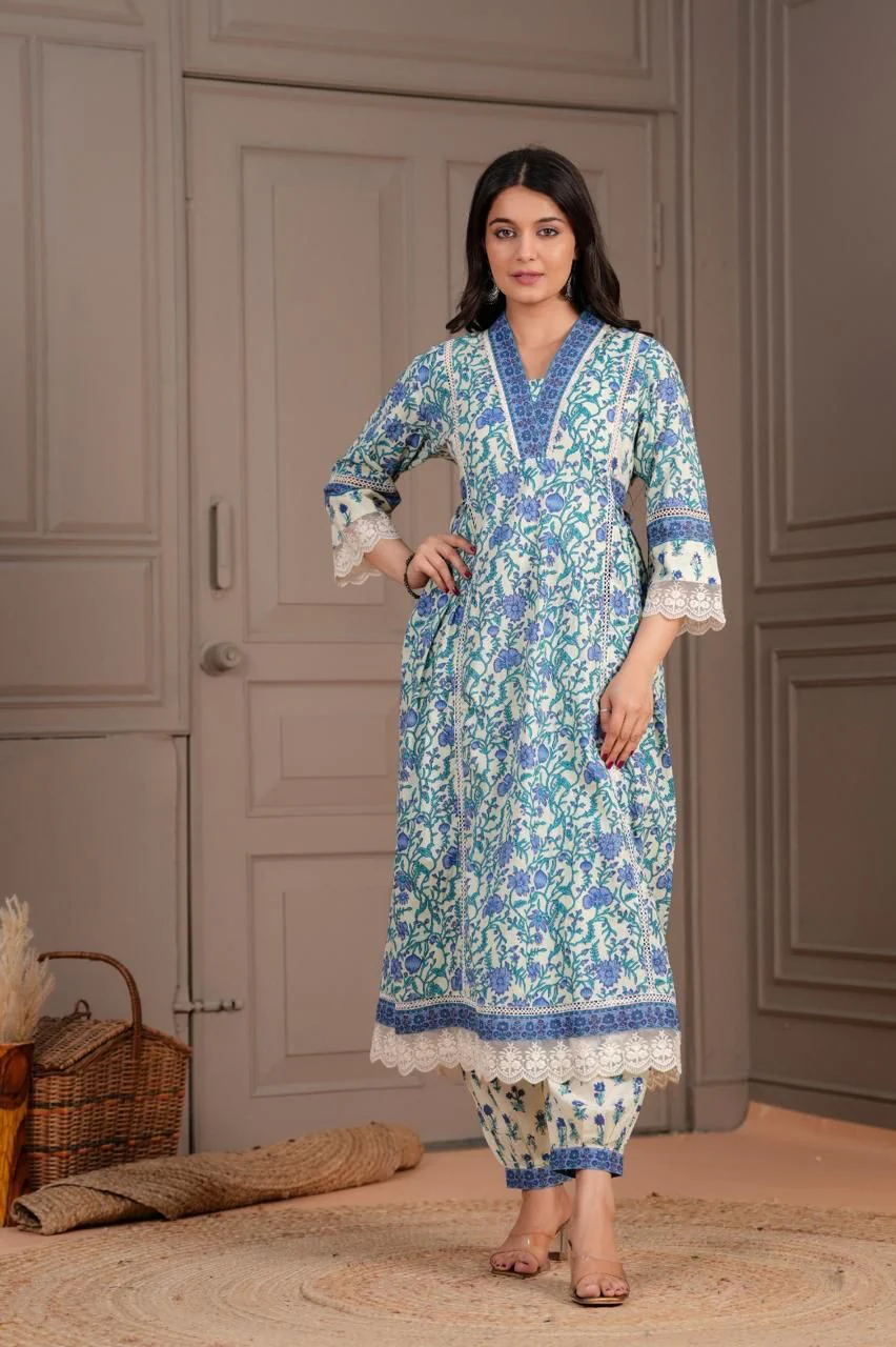 Jayti Tiffany cotton suit set - Image 5