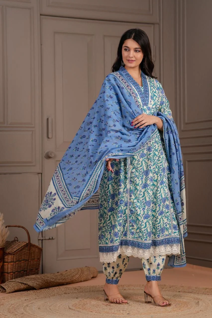 Jayti Tiffany cotton suit set - Image 7