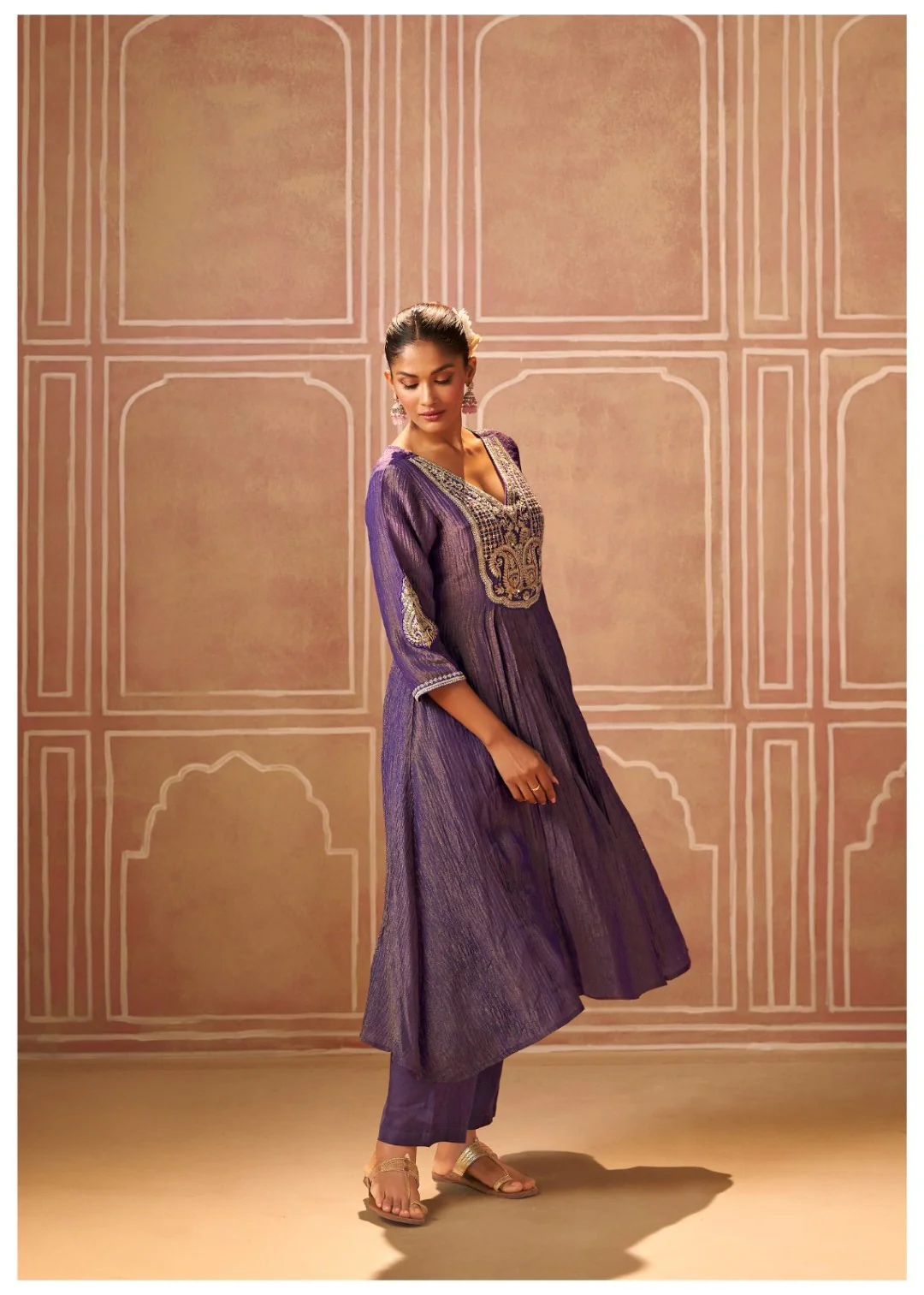 Shireen Iris Full Work Premium Heavy Suit Set - Image 6