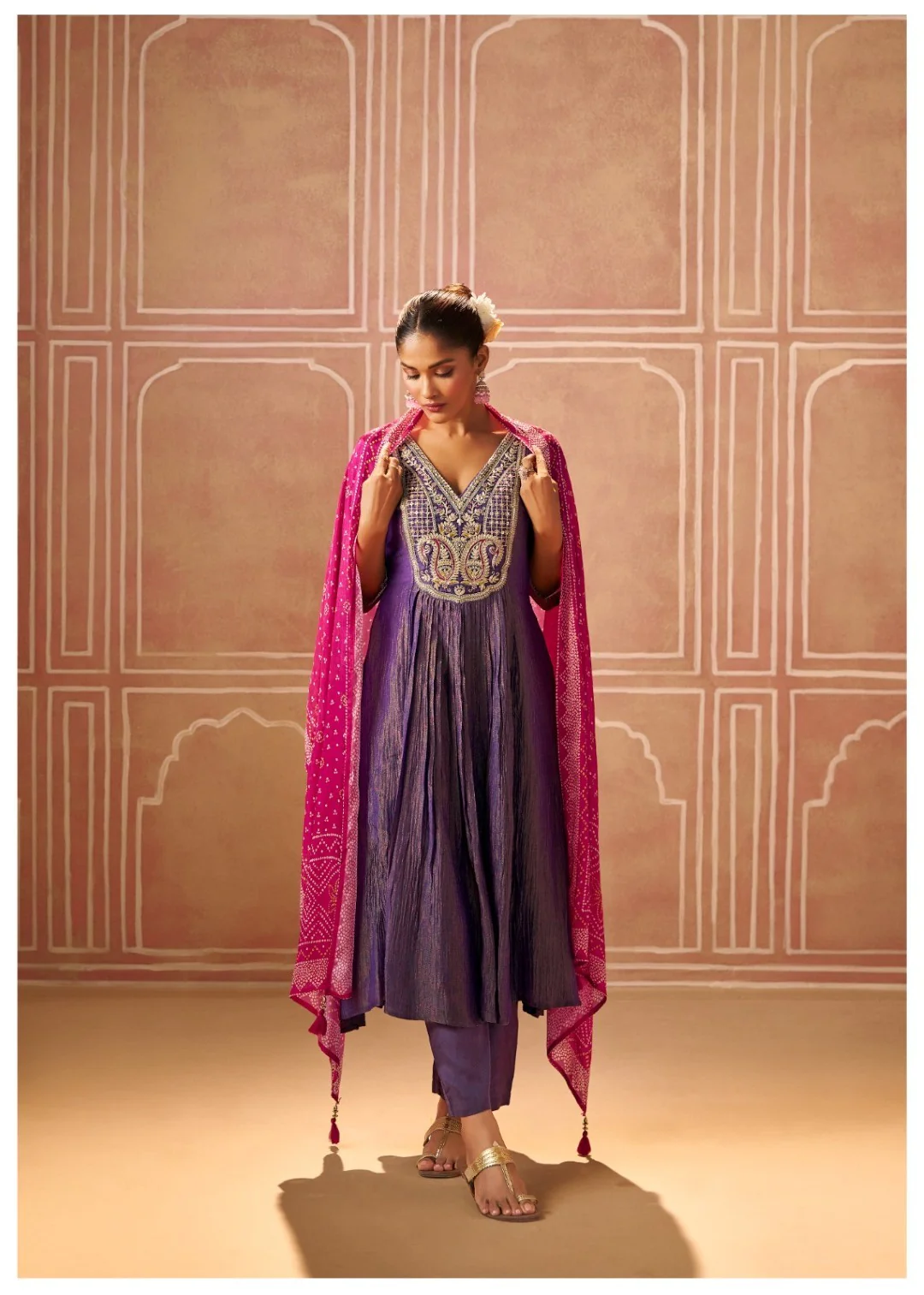 Shireen Iris Full Work Premium Heavy Suit Set - Image 7