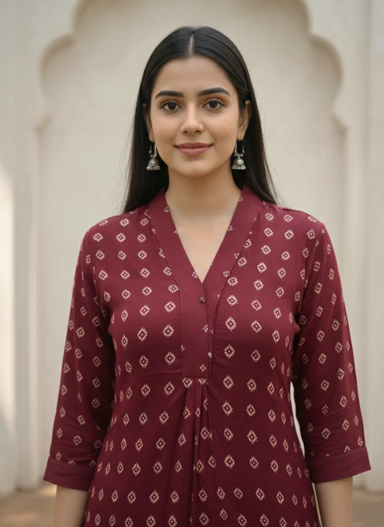 Midushi Merlot Co-ord Set - Image 2