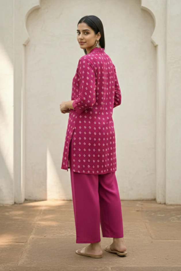 Midushi Rose  Co-ord Set - Image 3