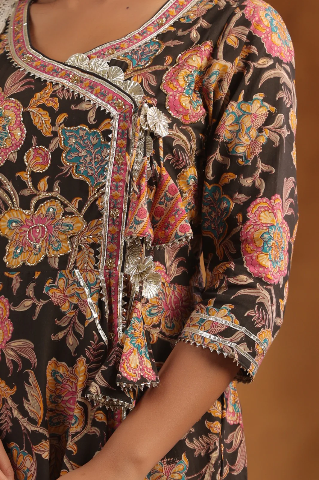 ARANYA JET PREMIUM PURE COTTON SUIT SET - Image 8