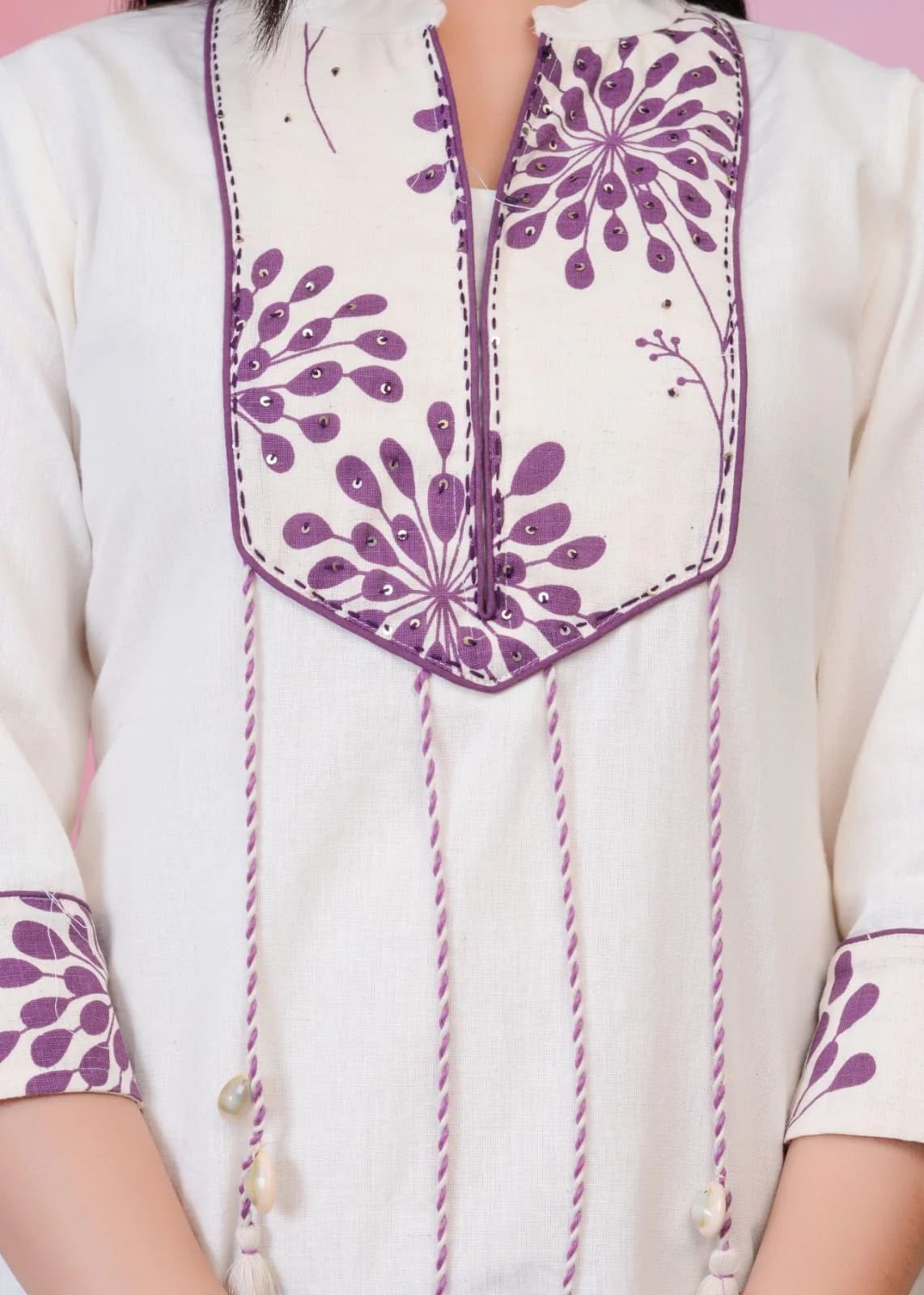 Hardik Orchid Cotton Co-ord Set - Image 6
