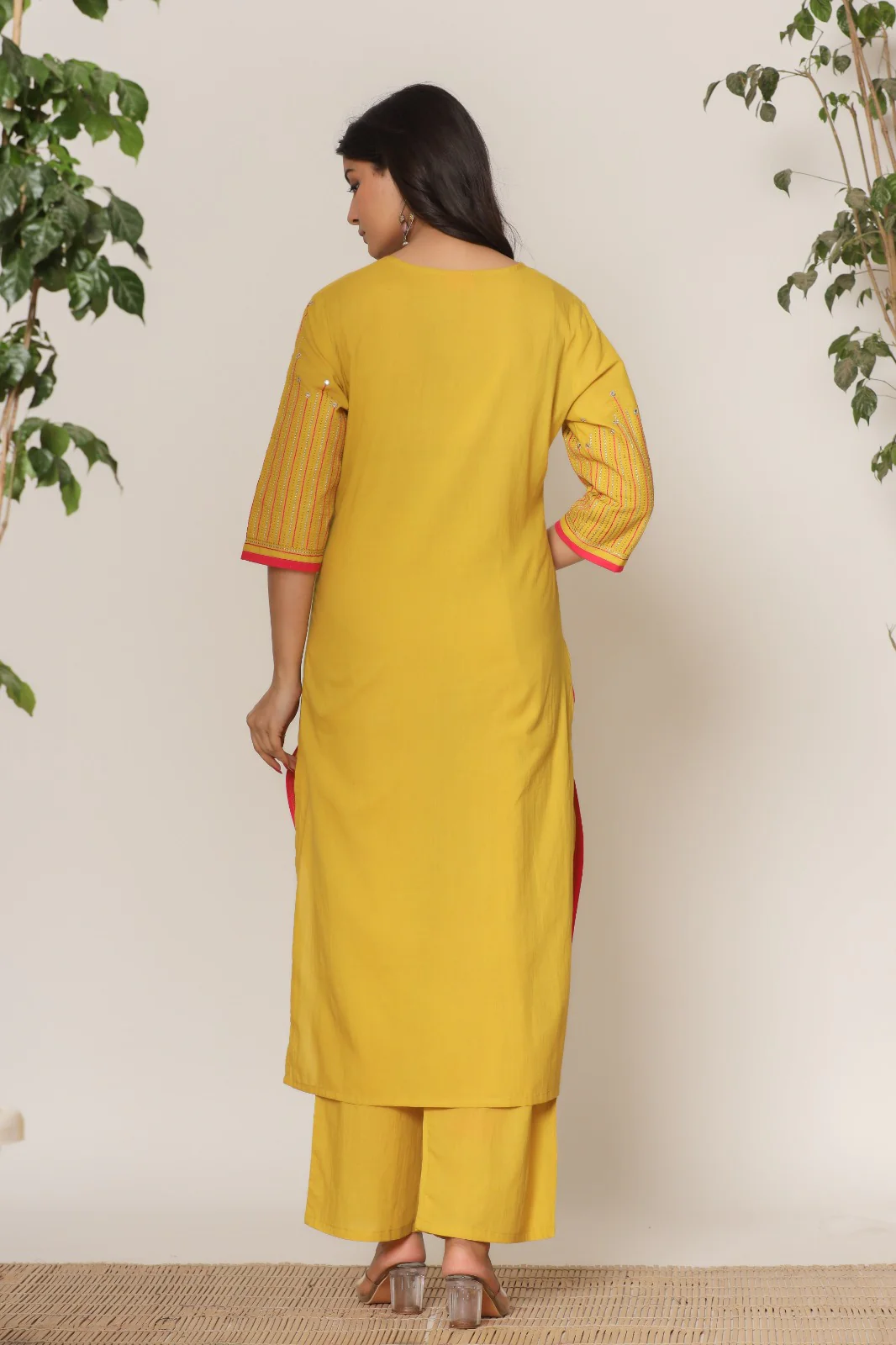 Mika sunshine kurta pant set - Image 3