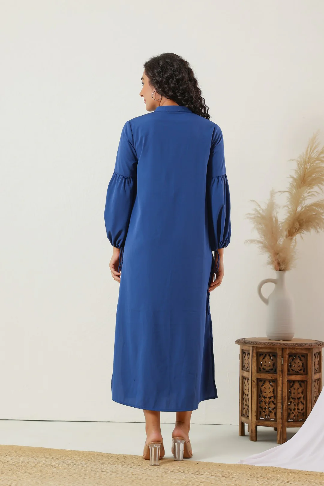 Annie indigo designer dress - Image 3