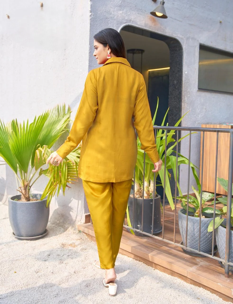 Divya sunshine work co-ord set - Image 3