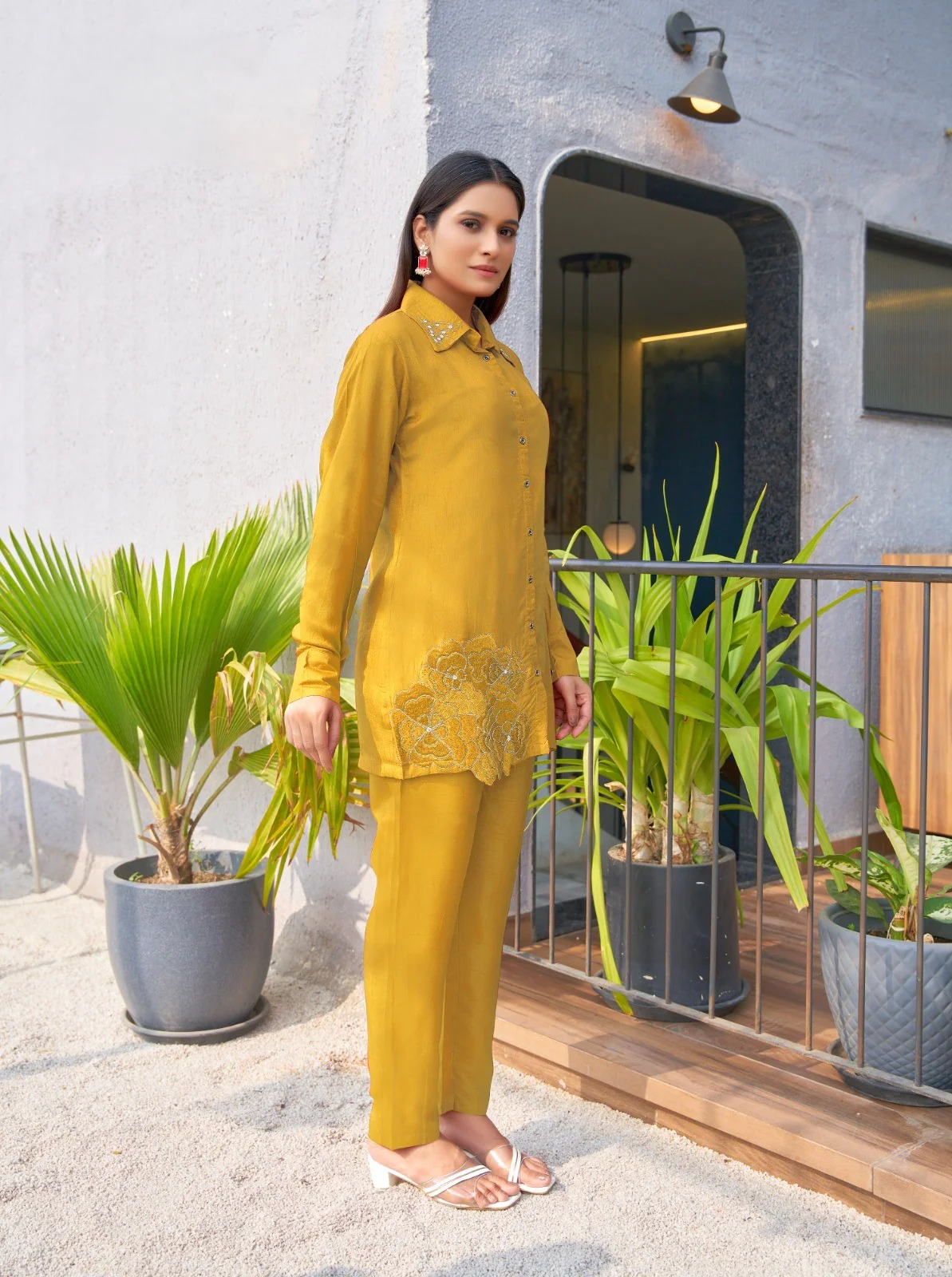 Divya sunshine work co-ord set - Image 5