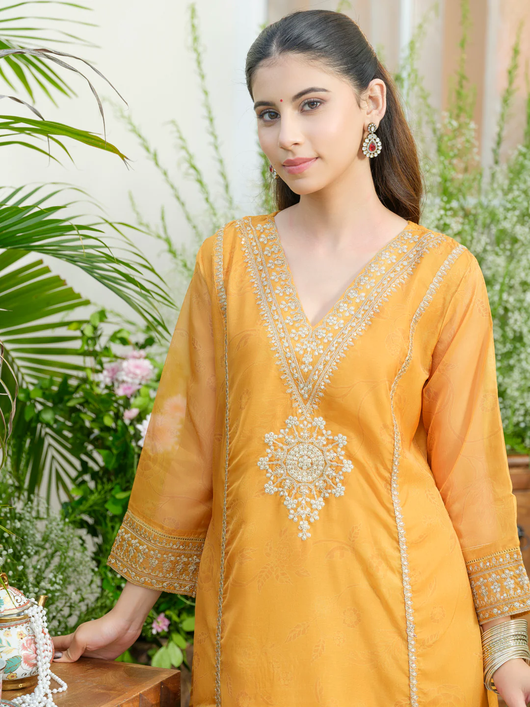 Palash sunshine full work suit set - Image 10