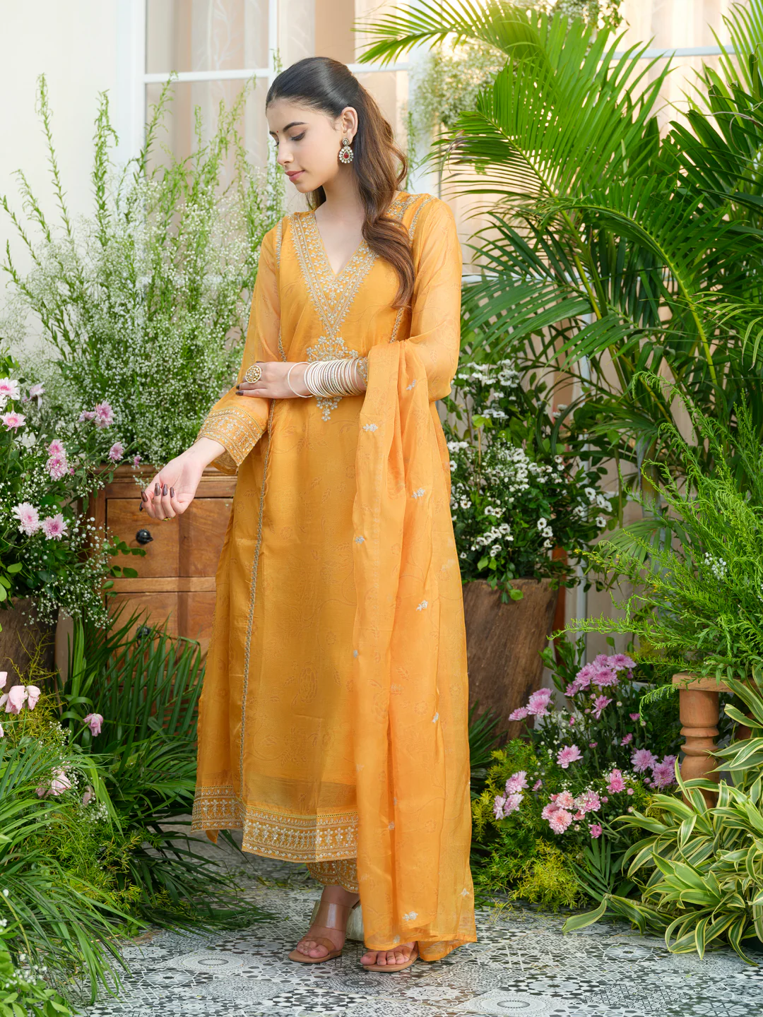 Palash sunshine full work suit set - Image 12