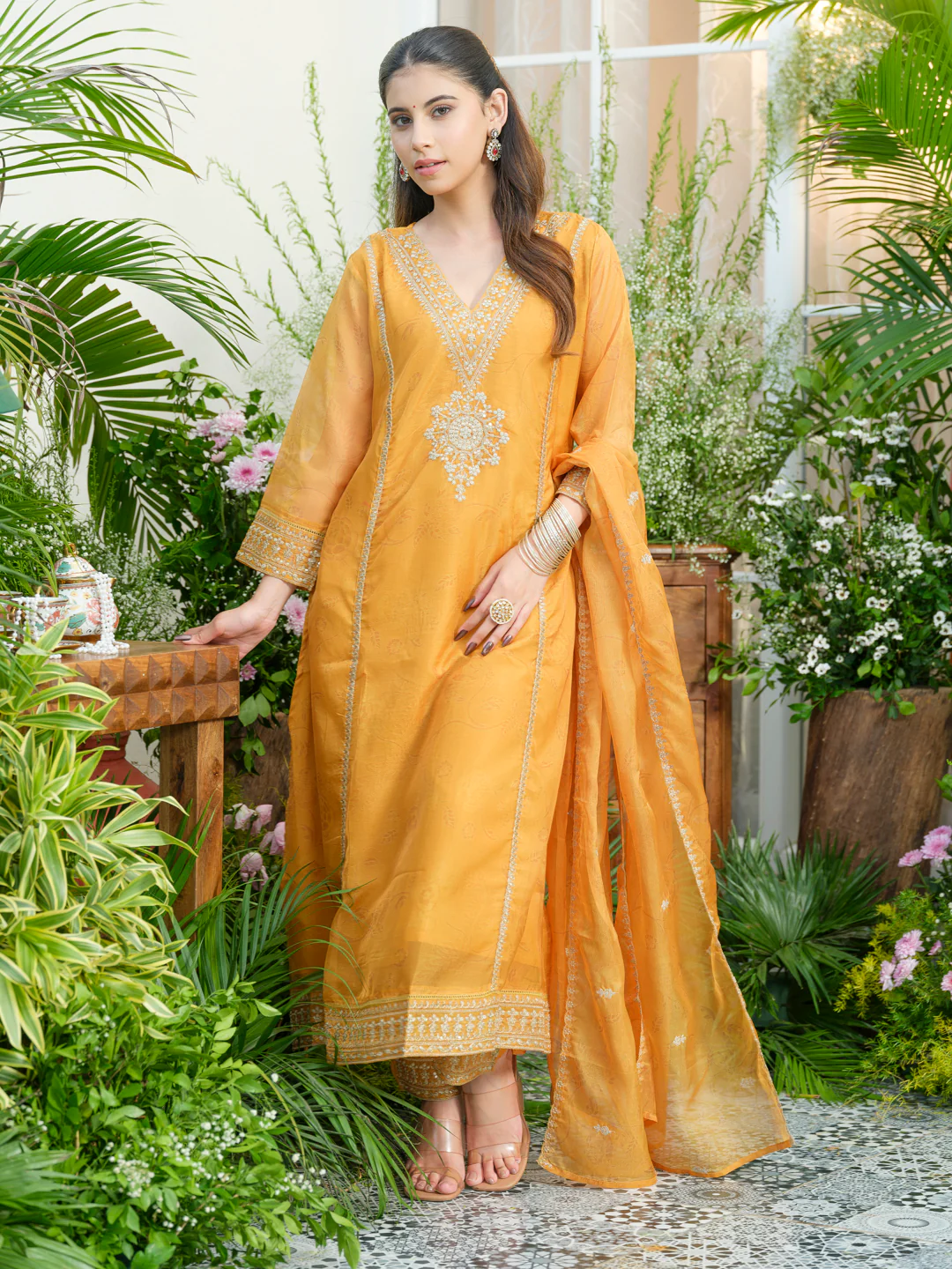 Palash sunshine full work suit set - Image 13