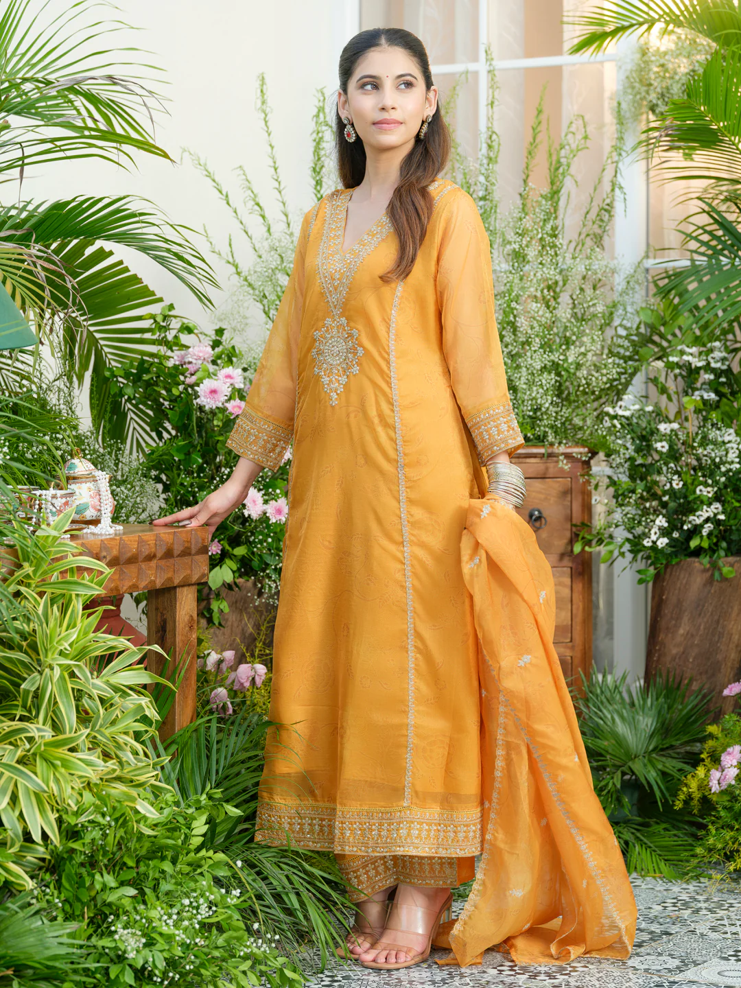 Palash sunshine full work suit set - Image 14