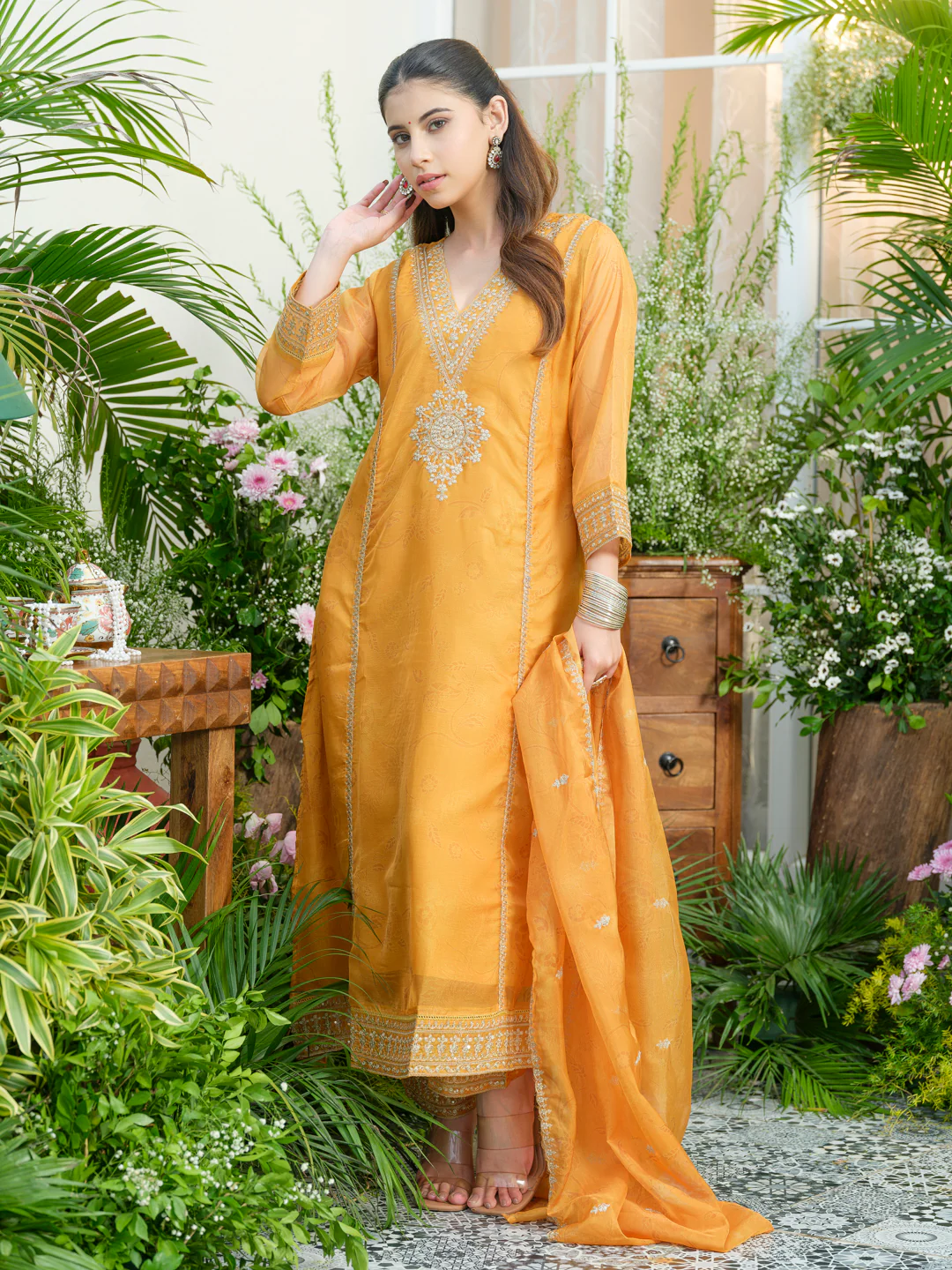 Palash sunshine full work suit set - Image 16