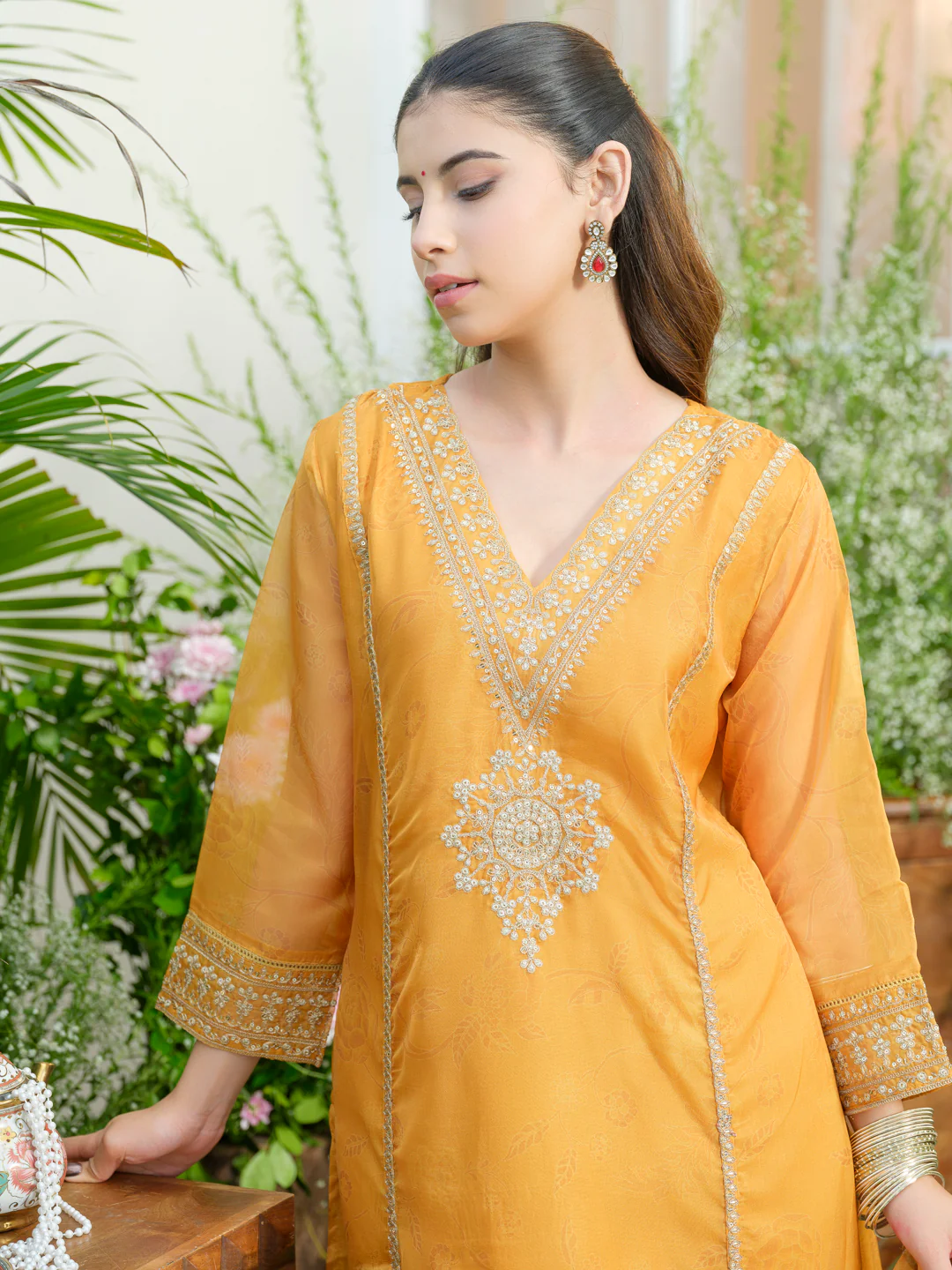 Palash sunshine full work suit set - Image 17