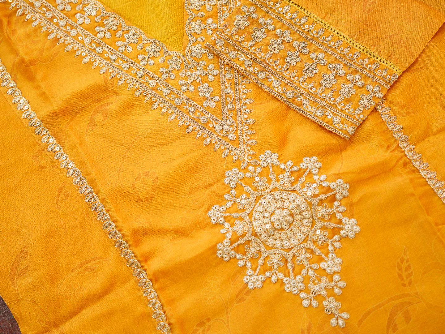 Palash sunshine full work suit set - Image 18