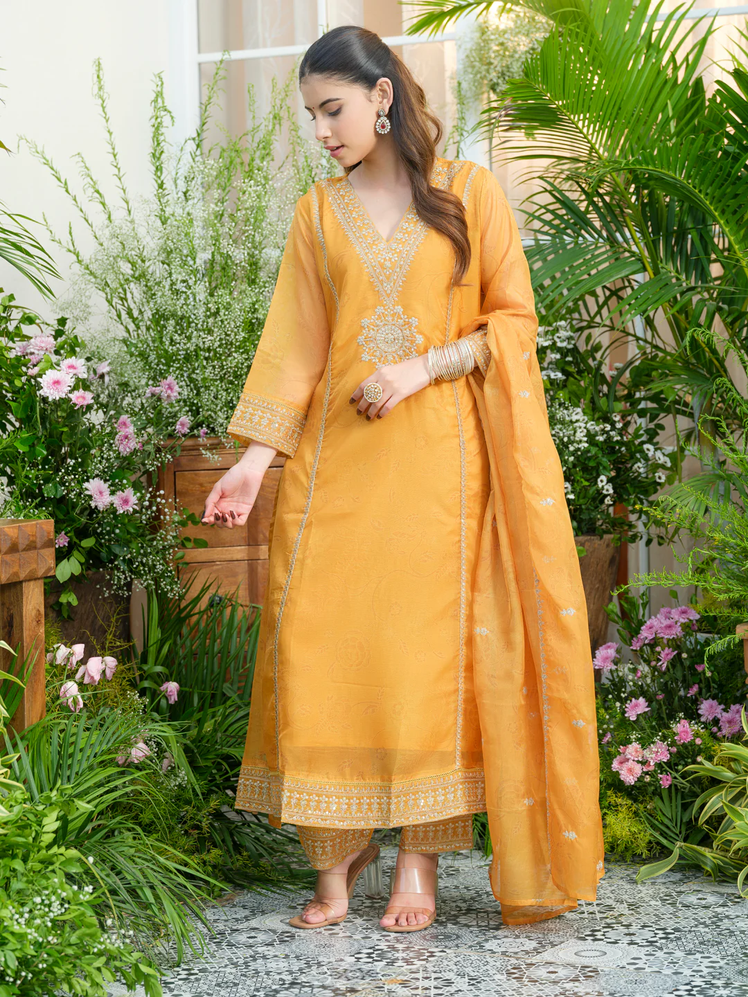Palash sunshine full work suit set - Image 19