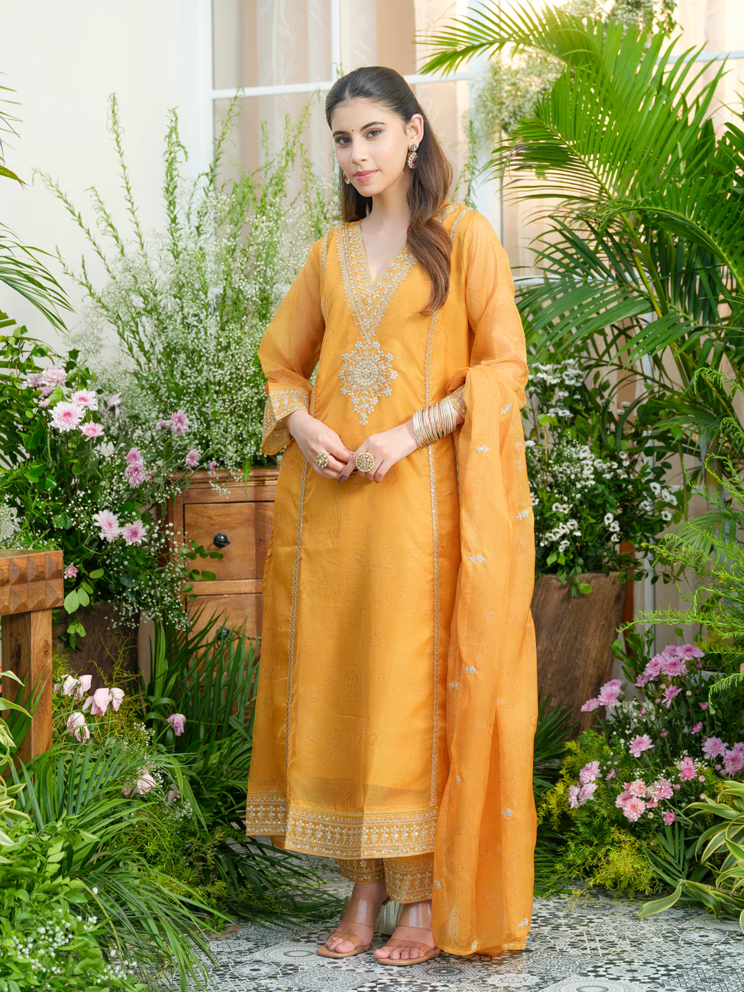 Palash sunshine full work suit set - Image 20