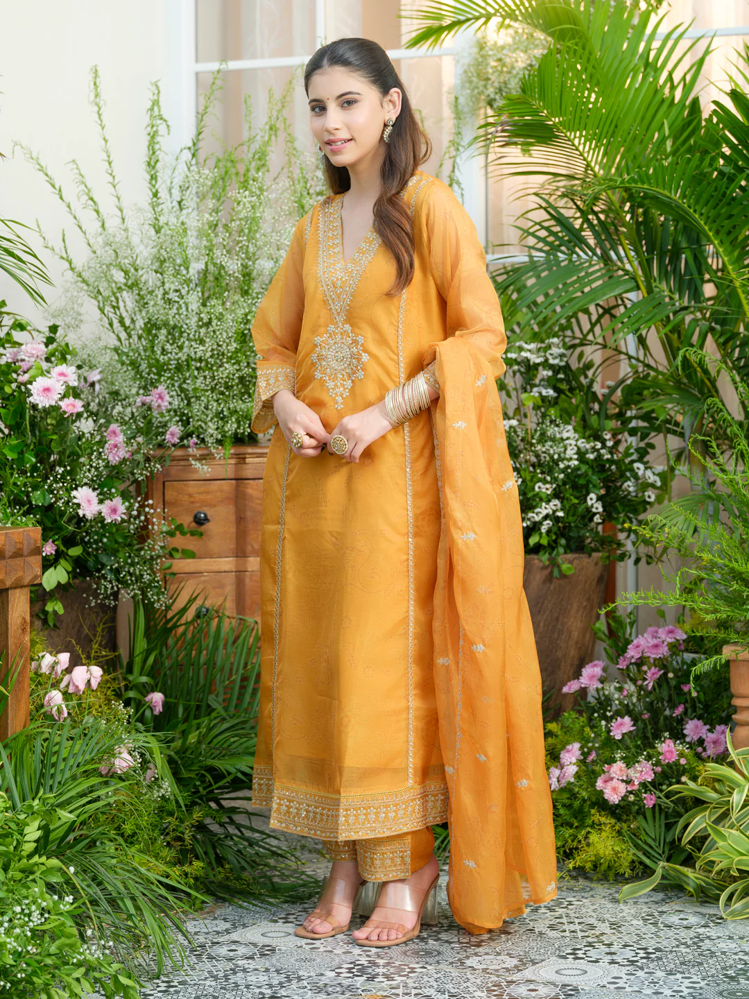 Palash sunshine full work suit set - Image 21