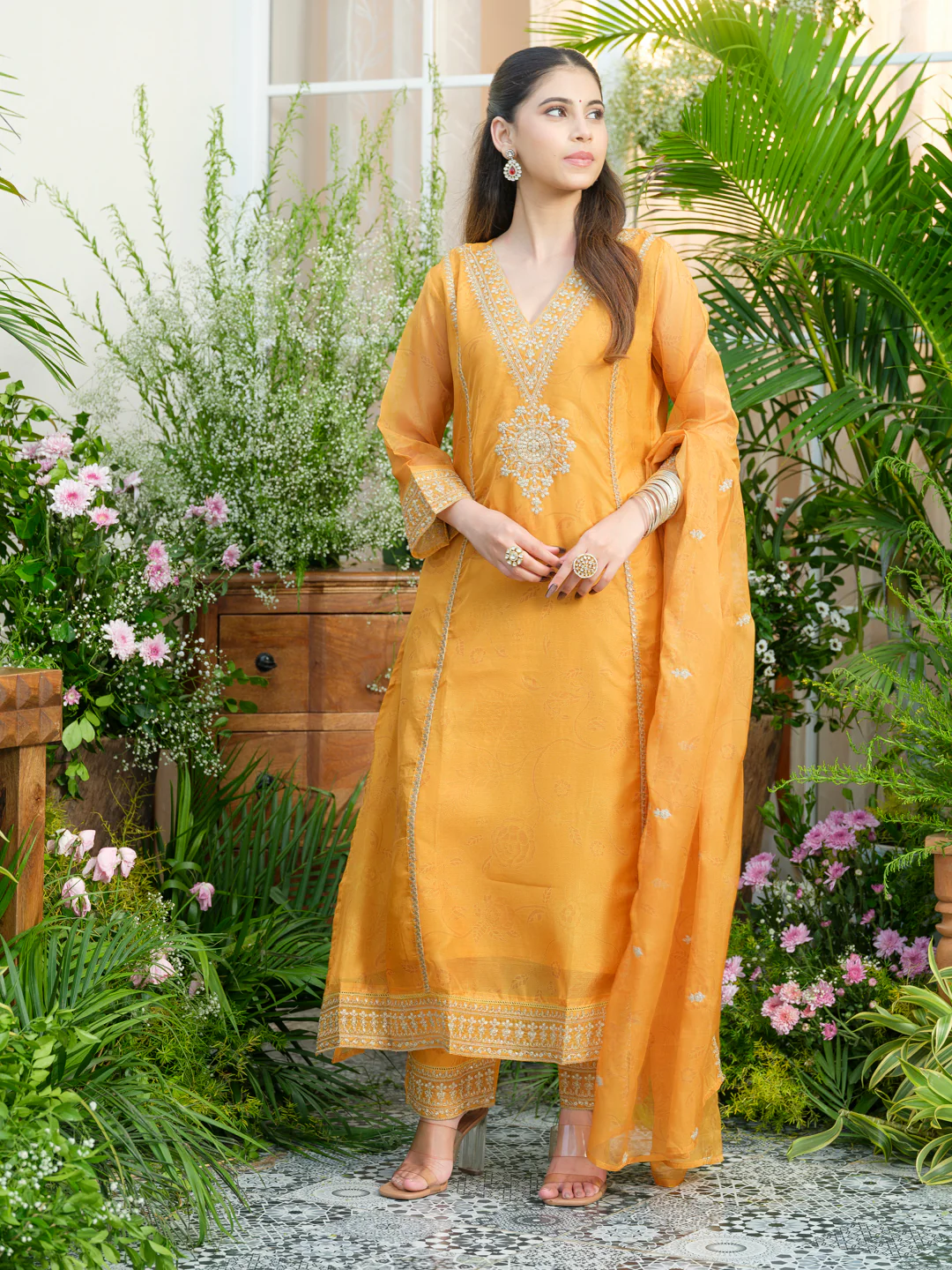 Palash sunshine full work suit set - Image 22