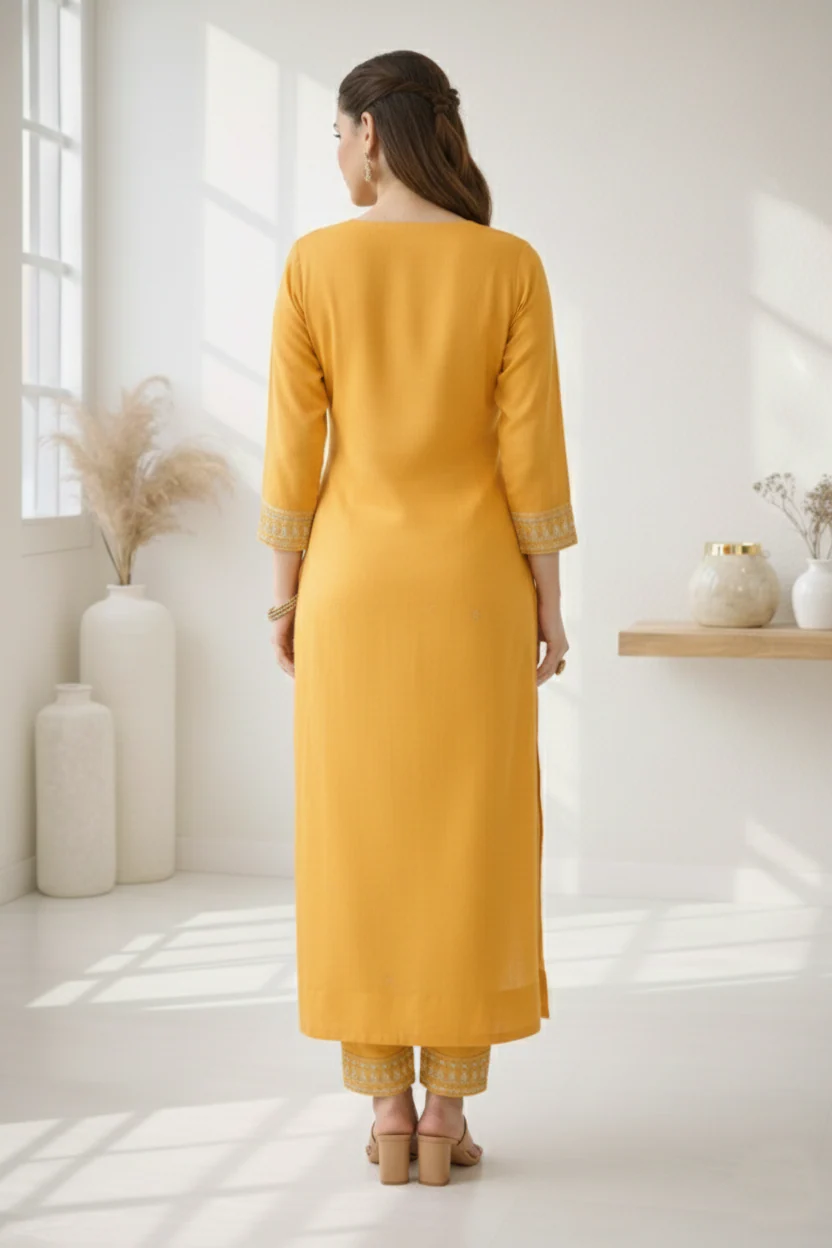 Palash sunshine full work suit set - Image 8