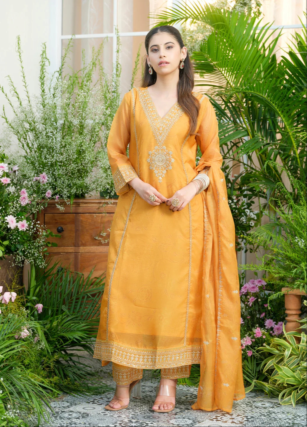 Palash sunshine full work suit set - Image 9
