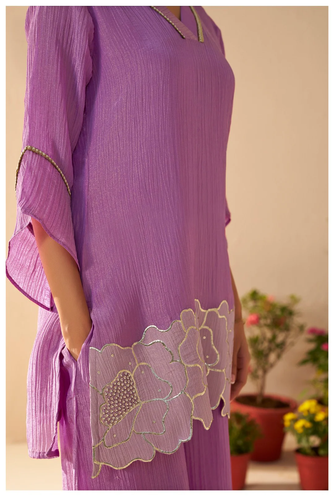 Albeli thistle premium work co-ord set - Image 4