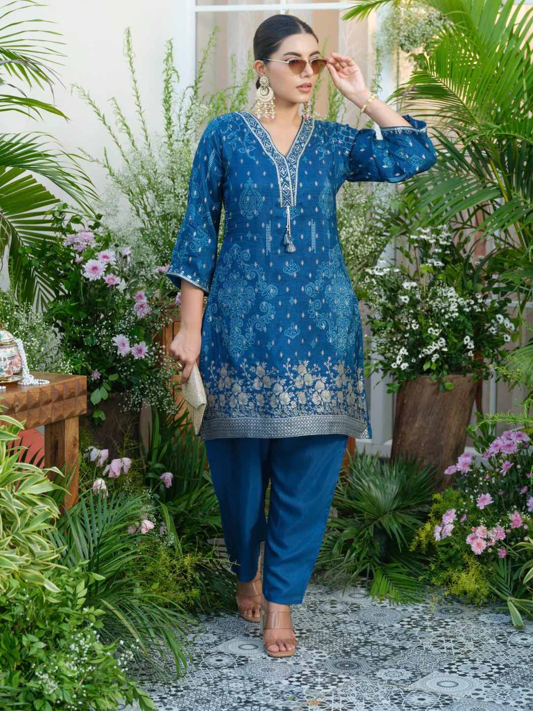 Palash indi premium co-ord set - Image 18
