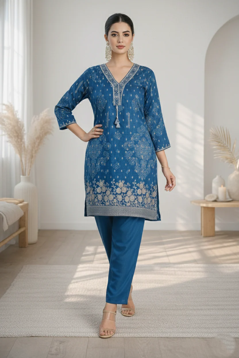 Palash indi premium co-ord set - Image 2
